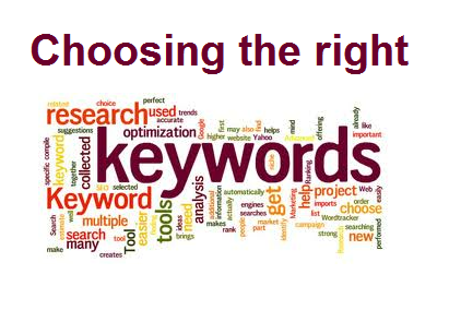 Important things to know when choosing keywords