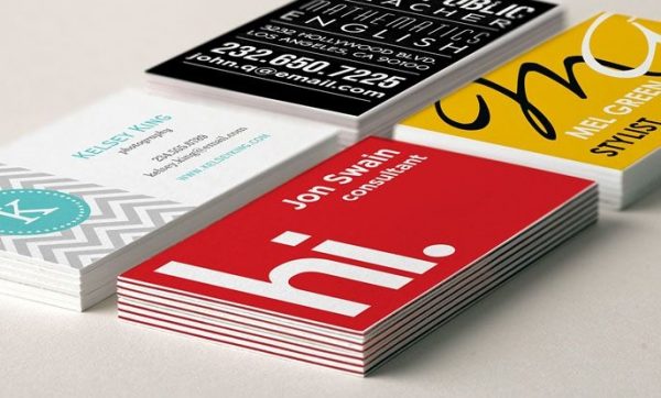 Why You Should Consider Personalized Printed Business Cards